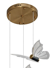 Подвесная светодиодная люстра Natali Kovaltseva Butterflies Led Lamps 81366 Gold 2