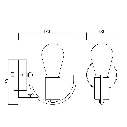 Бра Vele Luce Crea VL6522W01 изображение 5 Бра Vele Luce Crea VL6522W01 Фото № 5