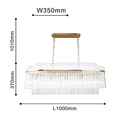 Подвесная люстра Favourite Rubum 4203-12P 2