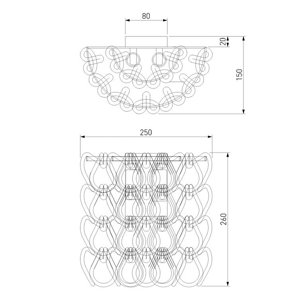 Настенный светильник Bogates Cappio 380/2 a069358 изображение 2 Настенный светильник Bogates Cappio 380/2 a069358 Фото № 2