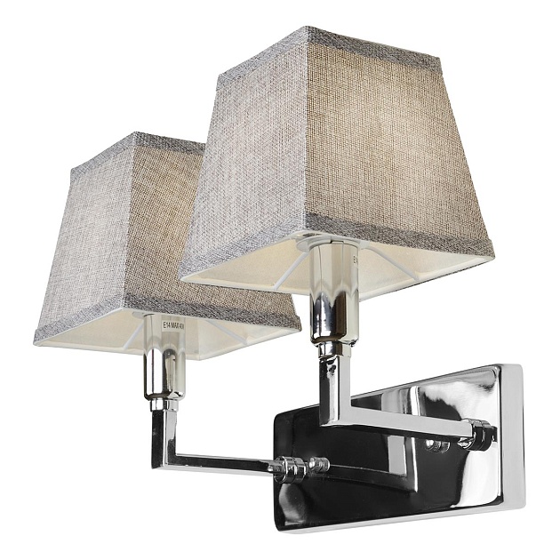 Бра iLamp Hilton 6943-2 CR изображение 1 Бра iLamp Hilton 6943-2 CR Фото № 1