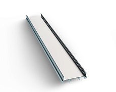 Профиль накладной с рассеивателем серебро 2м. Apeyron 08-14 5