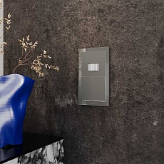 Рамка стеклянная Voltum S70 на 2 поста, (титан, стекло) VLS110206 1