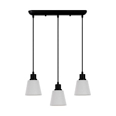 Подвесной светильник ЭкономСвет 18091/3P BK WT