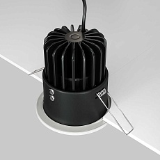 Встраиваемый светодиодный светильник Maytoni Technical Zoom DL034-L12W4K-W 1