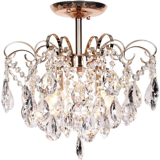 Потолочная люстра Escada Crown 1113/4PL Gold изображение 1 Потолочная люстра Escada Crown 1113/4PL Gold Фото № 1