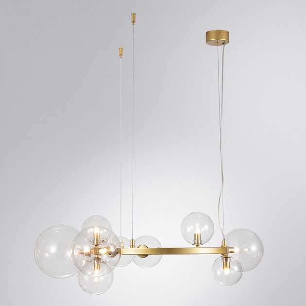 Подвесная люстра Arte Lamp Vincent A7790SP-10GO изображение 3 Подвесная люстра Arte Lamp Vincent A7790SP-10GO Фото № 3