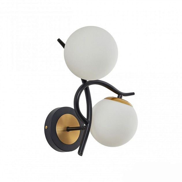 Бра Arte Milano Neapolis73408 273408/2B BK/GD Фото № 1