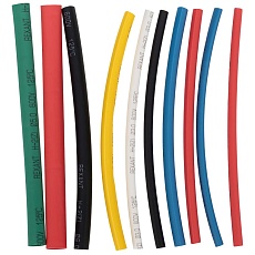 Набор термоусаживаемых трубок ТУТ нг №1 AUTO 2:1, упаковка 10 шт. по 10 см REXANT 29-0101 1