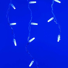 Уличная светодиодная гирлянда Ardecoled бахрома 230V синий ARD-Edge-Classic-2400X600-White-88Led-Std Blue 026016 2