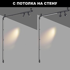 Трековый светодиодный светильник Novotech Konst Glat 359365 4