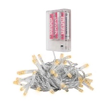 Светодиодная гирлянда ФАZA нить жёлтая DC-G01-80Y