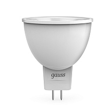 Лампа светодиодная Gauss GU4 3W 4100K матовая 132517203