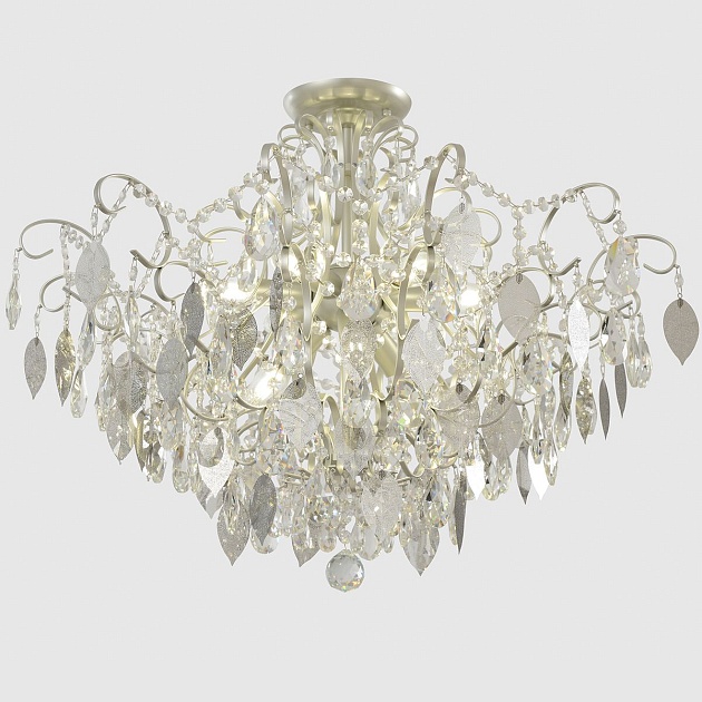 Потолочная люстра Crystal Lux Esmiralda PL9 Silver изображение 5 Потолочная люстра Crystal Lux Esmiralda PL9 Silver Фото № 5
