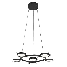 Подвесная светодиодная люстра Crystal Lux CLT 027C6 D700 BL