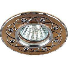 Встраиваемый светильник ЭРА KL40 SL/GD/1 Б0049567