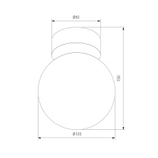 Бра TK Lighting 10257 Estera 1
