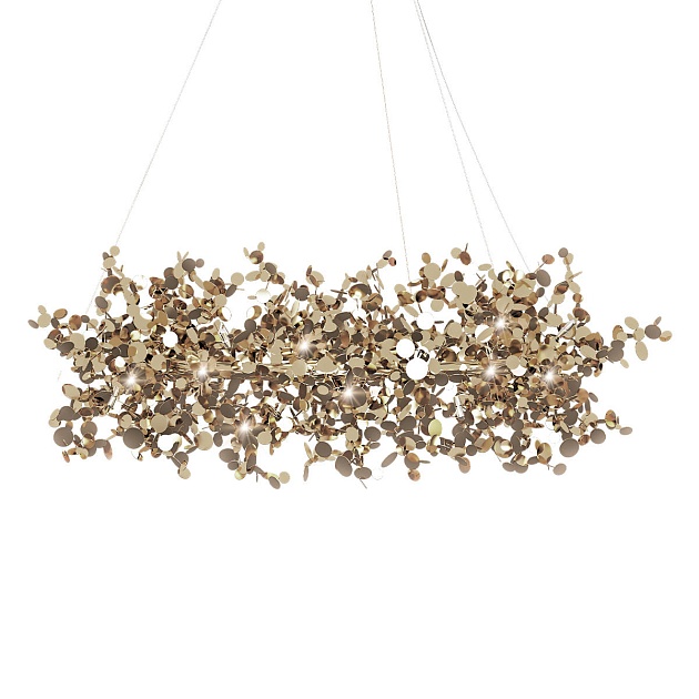 Подвесная люстра Loft IT Spark 10101/600 Gold изображение 4 Подвесная люстра Loft IT Spark 10101/600 Gold Фото № 4