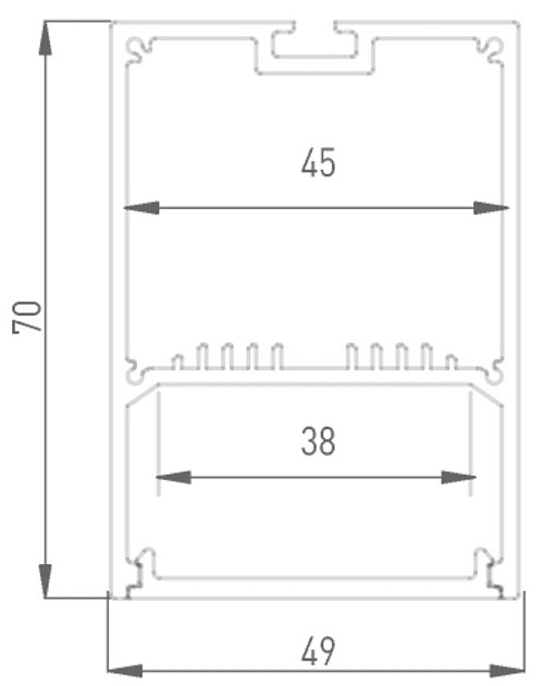 Профиль DesignLed LS.4970 001083 изображение 3 Профиль DesignLed LS.4970 001083 Фото № 3