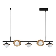 Подвесная люстра Indigo Corazza 10015/7P Black V000282 1