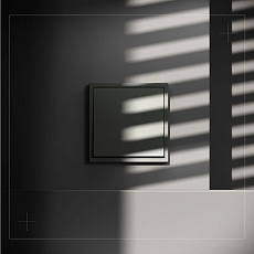 Выключатель с самовозвратом встраиваемый Voltum S70 одноклавишный 10А, (титан) VLS010606 5