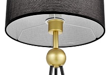 Настольная лампа Lumina Deco Belforte LDT 5527 GD+BK 3