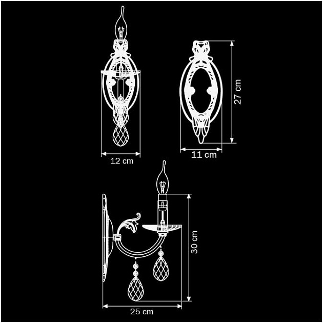 Бра Osgona Stregaro 694612 Фото № 3