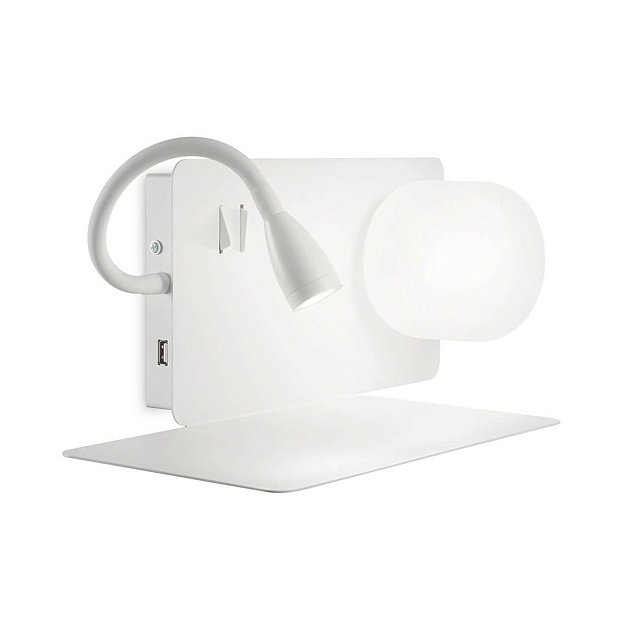 Бра Ideal Lux Book-1 Ap Bianco 174792 Фото № 1