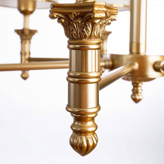 Подвесная люстра Arte Lamp Liguria A9185LM-7SG изображение 2 Подвесная люстра Arte Lamp Liguria A9185LM-7SG Фото № 2