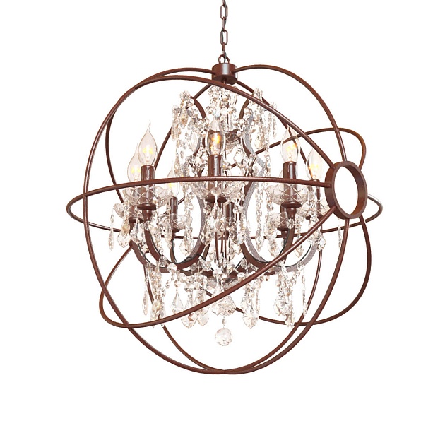Подвесная люстра Loft IT Foucaults Orb Crystal Loft1897/8 изображение 5 Подвесная люстра Loft IT Foucaults Orb Crystal Loft1897/8 Фото № 5