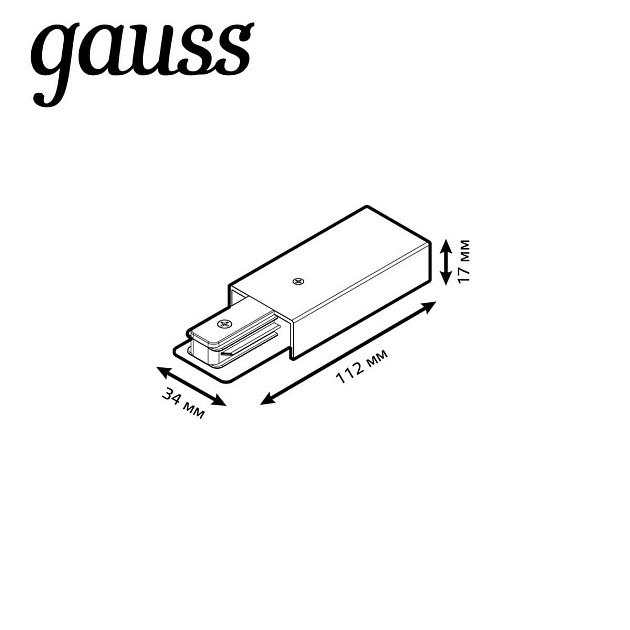 Адаптер питания Gauss TR113 изображение 4 Адаптер питания Gauss TR113 Фото № 4