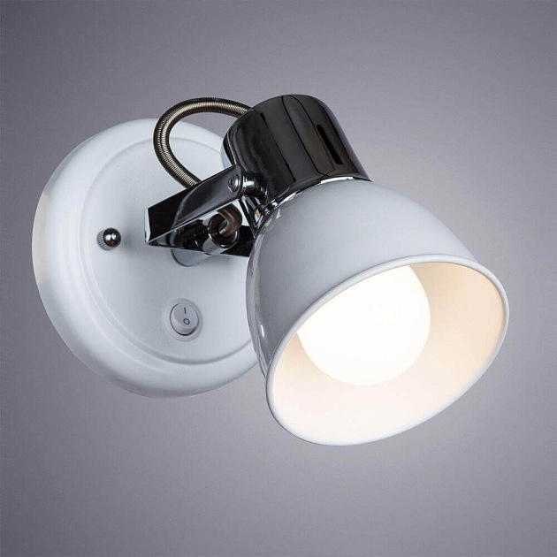 Спот Arte Lamp A1677AP-1WH изображение 2 Спот Arte Lamp A1677AP-1WH Фото № 2