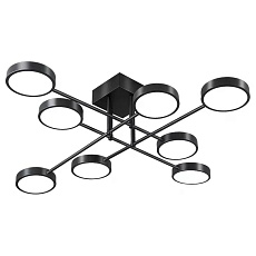 Люстра потолочная Alfa Light F3824-15 BK LED 2 COLOUR