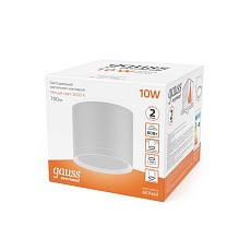 Потолочный светодиодный светильник Gauss Overhead HD025 4