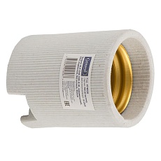 Патрон General GLH-E40-CER-H-W, керамический, Е40, подвесной, белый, 1/100