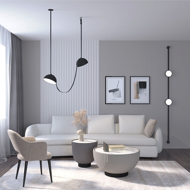 Трековый светильник Denkirs Belty Flow DK5567-BK изображение 7 Трековый светильник Denkirs Belty Flow DK5567-BK Фото № 7