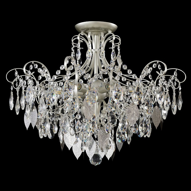 Потолочная люстра Crystal Lux Esmiralda PL6 Silver изображение 7 Потолочная люстра Crystal Lux Esmiralda PL6 Silver Фото № 7