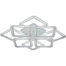 Потолочная светодиодная люстра Reluce 09826-3.3-4+4B WH 5