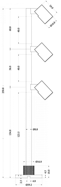 Торшер Deko-Light Herculis Triple 688044 изображение 2 Торшер Deko-Light Herculis Triple 688044 Фото № 2