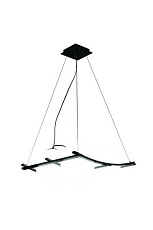 Люстра подвесная Alfa Light F3524-08 White+Black E27*4