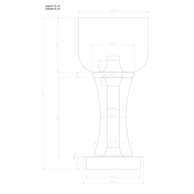 Настольная лампа Divinare Volturn 1243/06 TL-15 изображение 2 Настольная лампа Divinare Volturn 1243/06 TL-15 Фото № 2