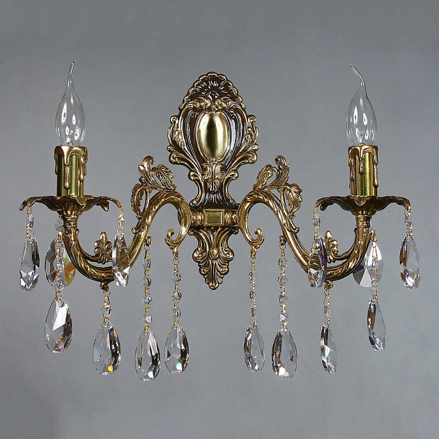 Бра Ambiente Granada 2118/2 PB Tear drop изображение 1 Бра Ambiente Granada 2118/2 PB Tear drop Фото № 1
