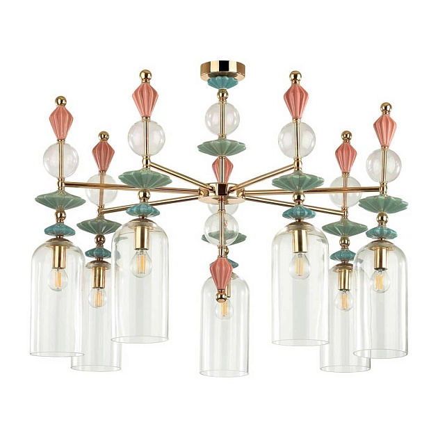 Подвесная люстра Odeon Light Classic Bizet 4855/7C изображение 1 Подвесная люстра Odeon Light Classic Bizet 4855/7C Фото № 1