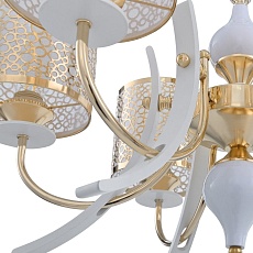 Подвесная люстра Arte Milano Florentia-6067 306067/8 Wh/Gd 3