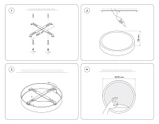 Настенно-потолочный светодиодный светильник Ambrella light Wallers Wall FW11114 1