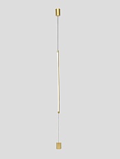 Подвесной светодиодный светильник Indigo Linea 14024/A/1P Brass V000122L 1