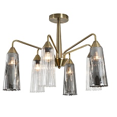 Потолочная люстра Indigo Campana 13028/6R Brass V000509 3