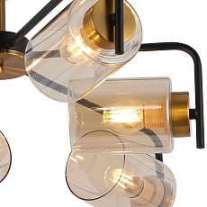 Потолочная люстра Illumico IL8248-6COU-79 BK GD 1
