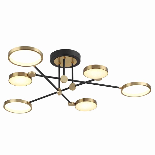 Потолочная светодиодная люстра Odeon Light Midcent Denzel 4320/60CL Фото № 4