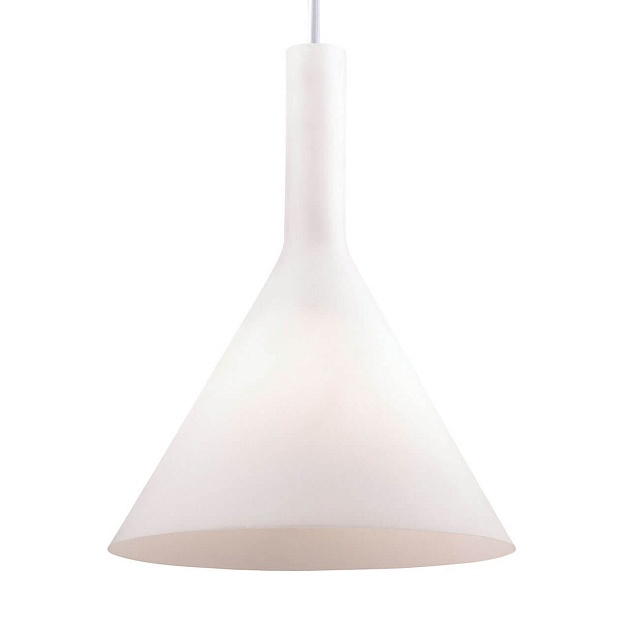 Подвесной светильник Ideal Lux Cocktail SP1 Small Bianco 074337 изображение 1 Подвесной светильник Ideal Lux Cocktail SP1 Small Bianco 074337 Фото № 1